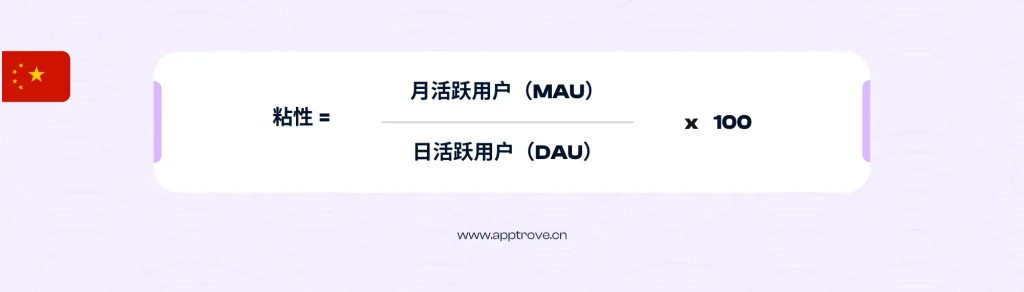 如何衡量应用粘性？